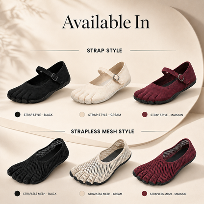 Bare Barre Split-Toe Ballet Flats