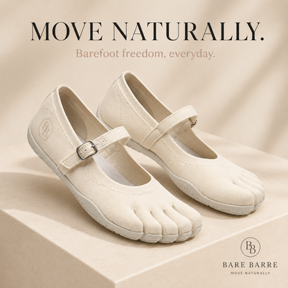 Bare Barre Split-Toe Ballet Flats