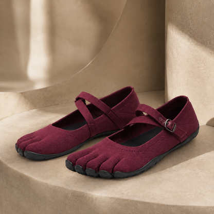 Bare Barre Split-Toe Ballet Flats