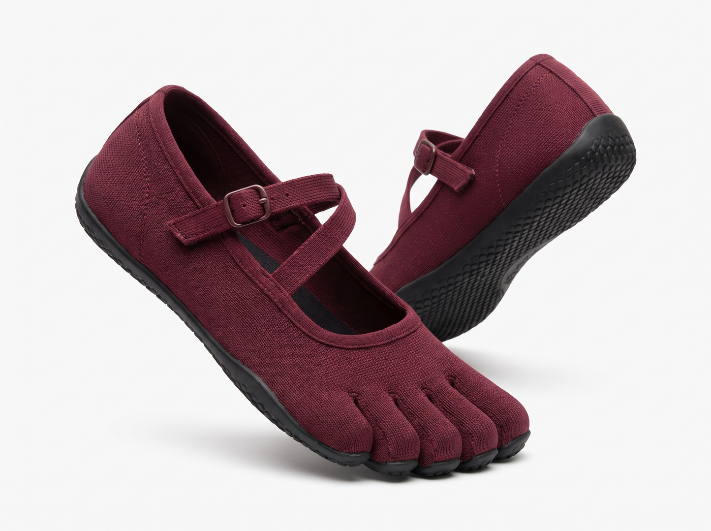 Bare Barre Split-Toe Ballet Flats