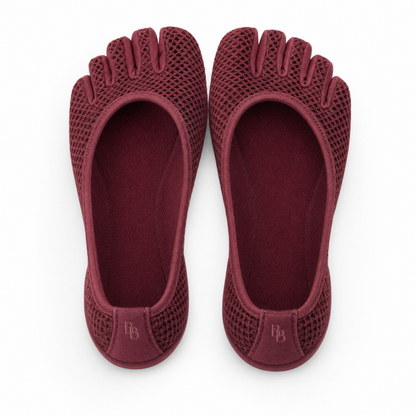 Bare Barre Split-Toe Ballet Flats
